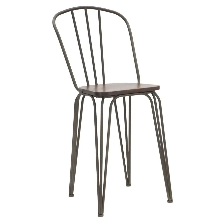 Krzesło Barowe HARLEM 54 45 102 Zestaw 2 szt. (Wysokość siedziska 61 cm)